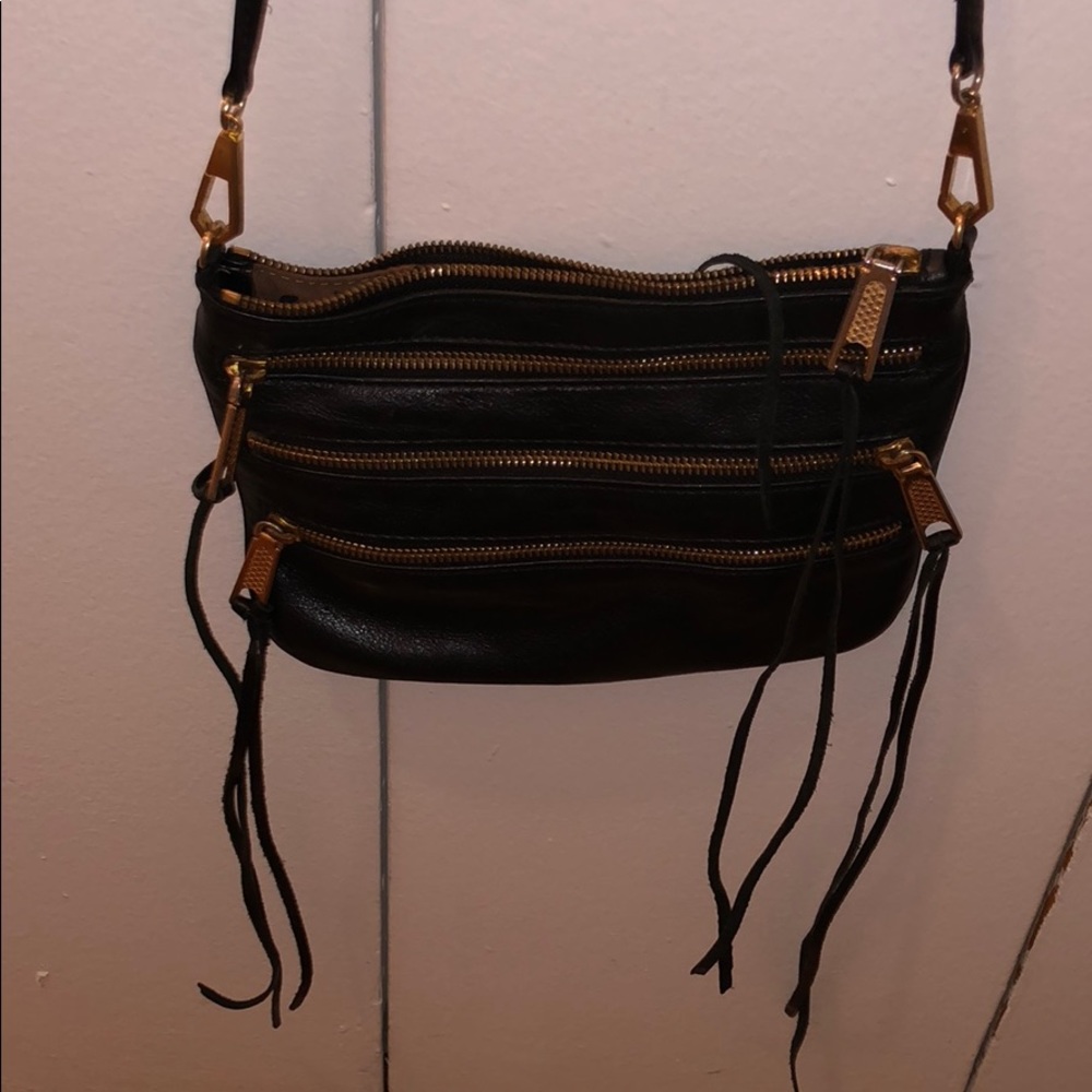 Classic black Rebecca Minkoff shoulder bag